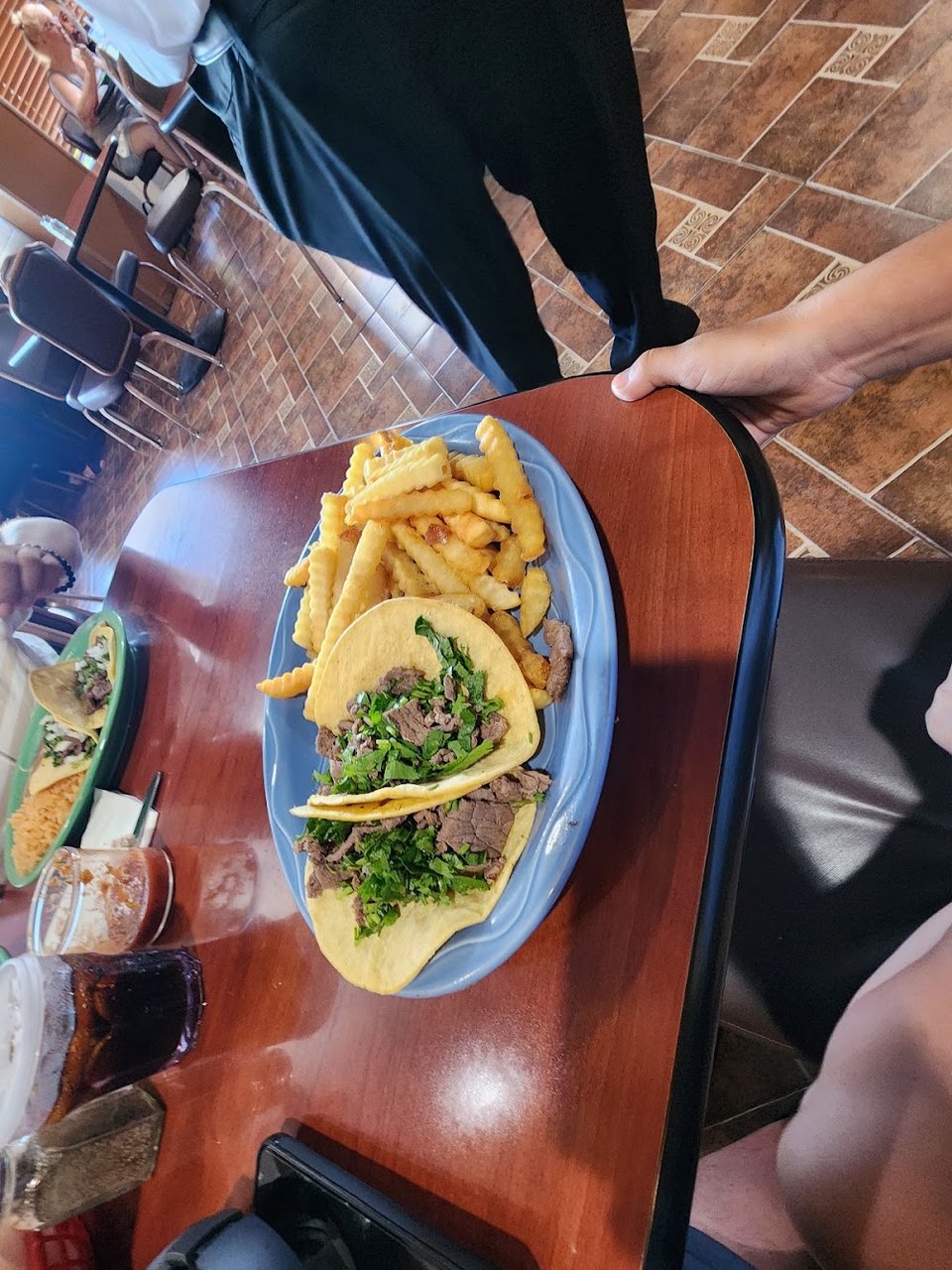 Tacos De Asada & Fries