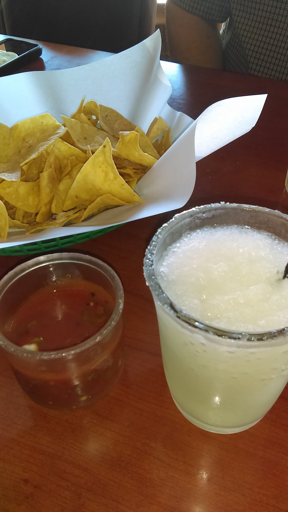 Margarita and Chips and Salsa
